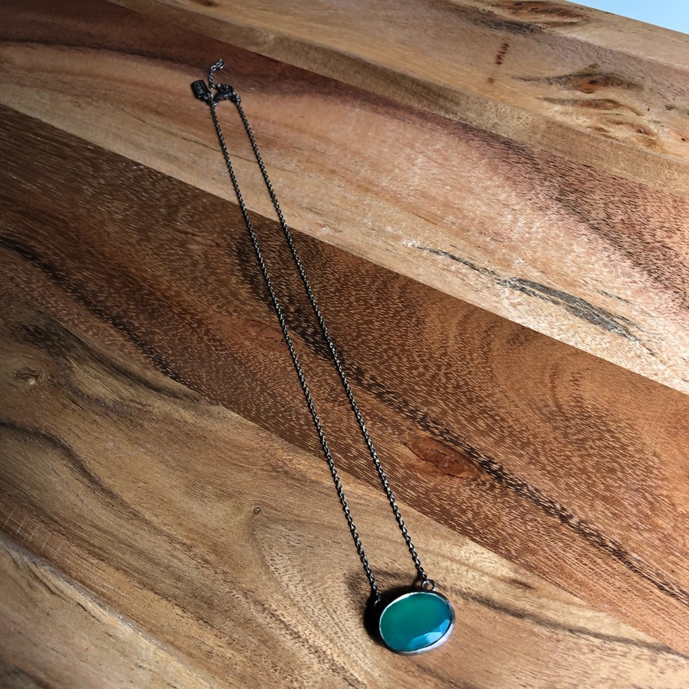 Baroni | Green Emerald & .925 Silver Necklace - Picture 4 of 13
